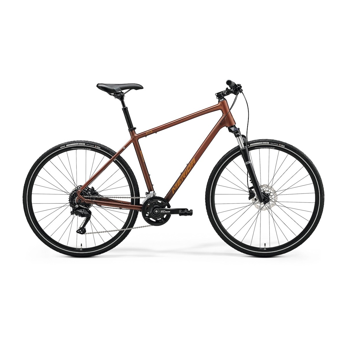 MERIDA CROSSWAY 100 bicycle - bronze - 2024