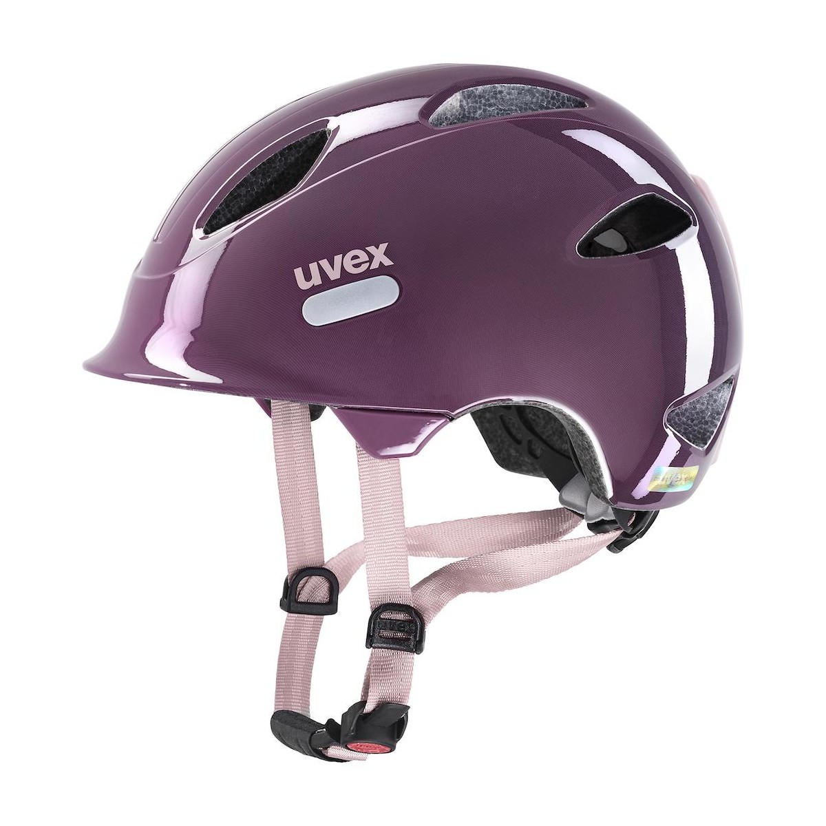 UVEX OYO helmet - plum/dust rose
