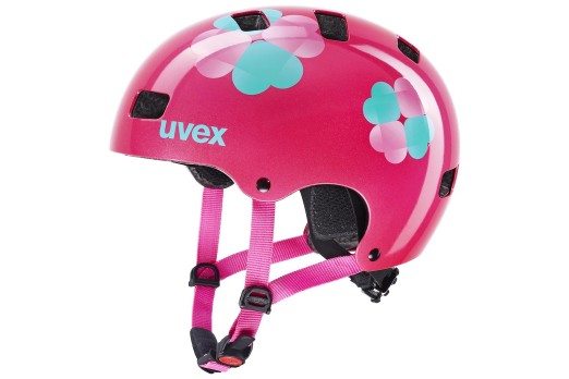 UVEX KID 3 helmet - pink flower