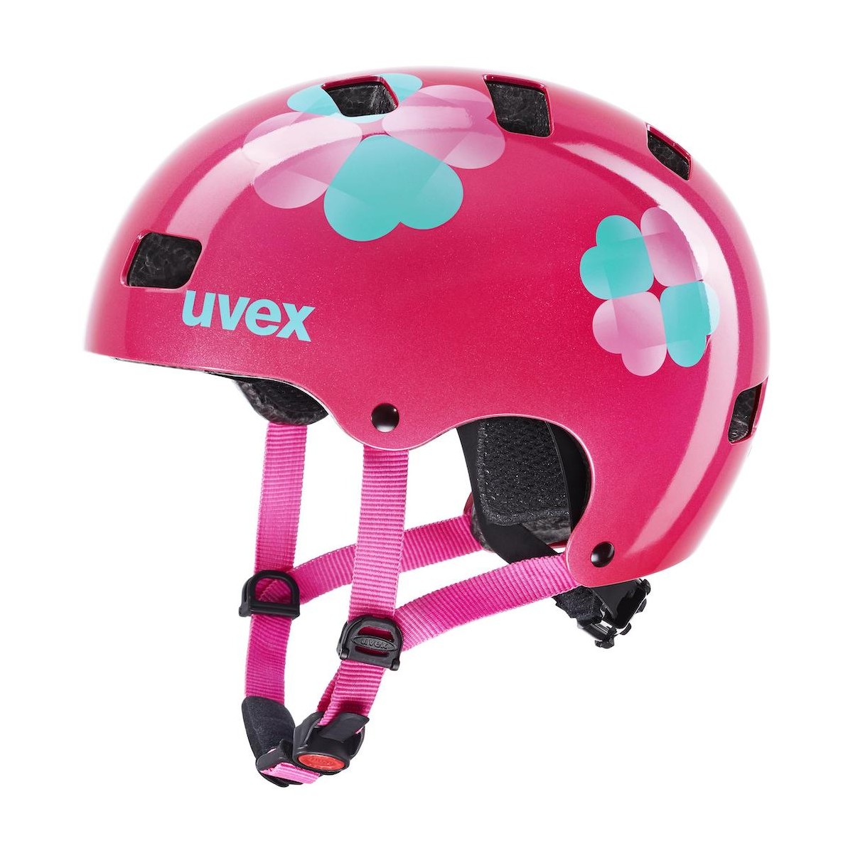UVEX KID 3 helmet - pink flower