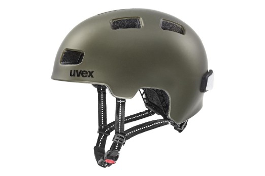 UVEX CITY 4 helmet - green smoke matt