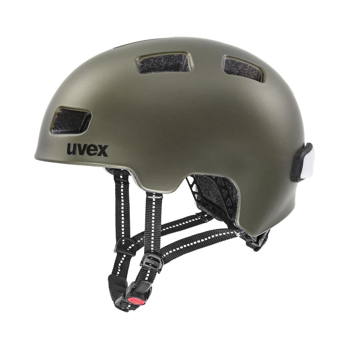 UVEX CITY 4 helmet - green smoke matt