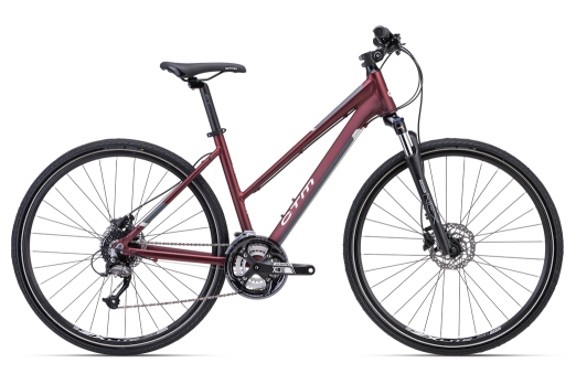 CTM BORA 2.0 28 bicycle - red pearl/grey 2024