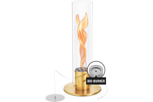 HOFATS SPIN 900 tabletop fireplace with bio-burner- gold