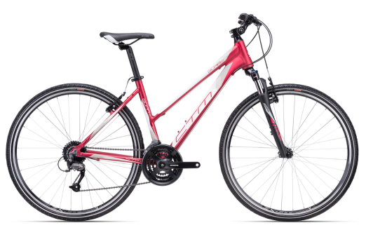 CTM BORA 1.0 28 bicycle - red/grey - 2022