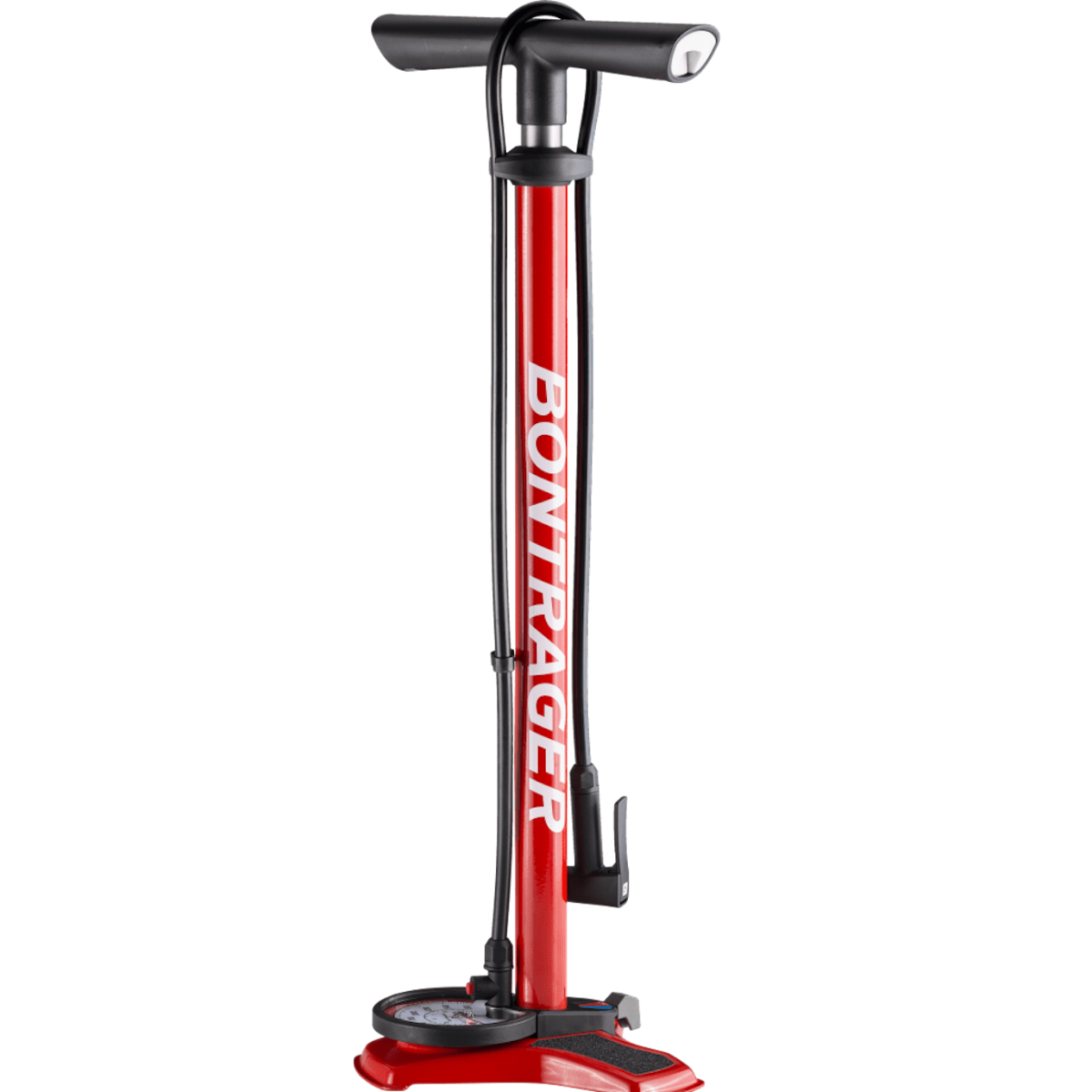 BONTRAGER DUAL CHARGER floor pump - red