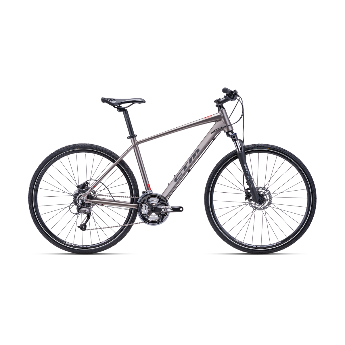 CTM STARK 2.0 28 bicycle - bronze grey - 2022