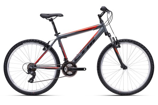 CTM AXON 26 bicycle - grey/orange 2024