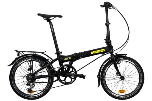 DAHON HIT PITCH saliekamais velosipēds - melns 2023
