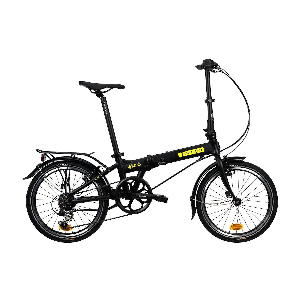DAHON HIT PITCH folding bicycle - black 2023