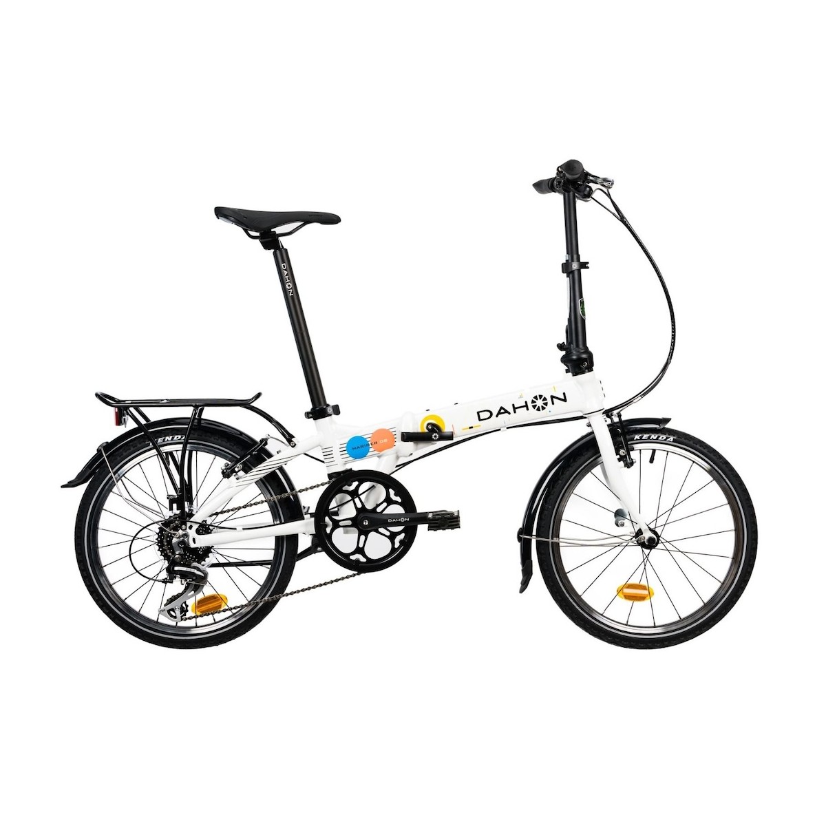DAHON MARINER D8 ANNIVERSARY 40TH folding bicycle - frost white 2023