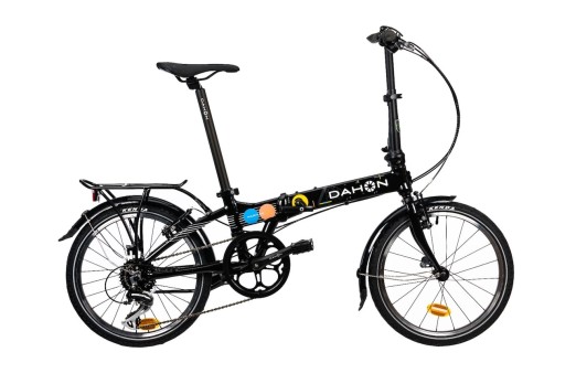 DAHON MARINER D8 ANNIVERSARY 40TH saliekamais velosipēds - melns 2023