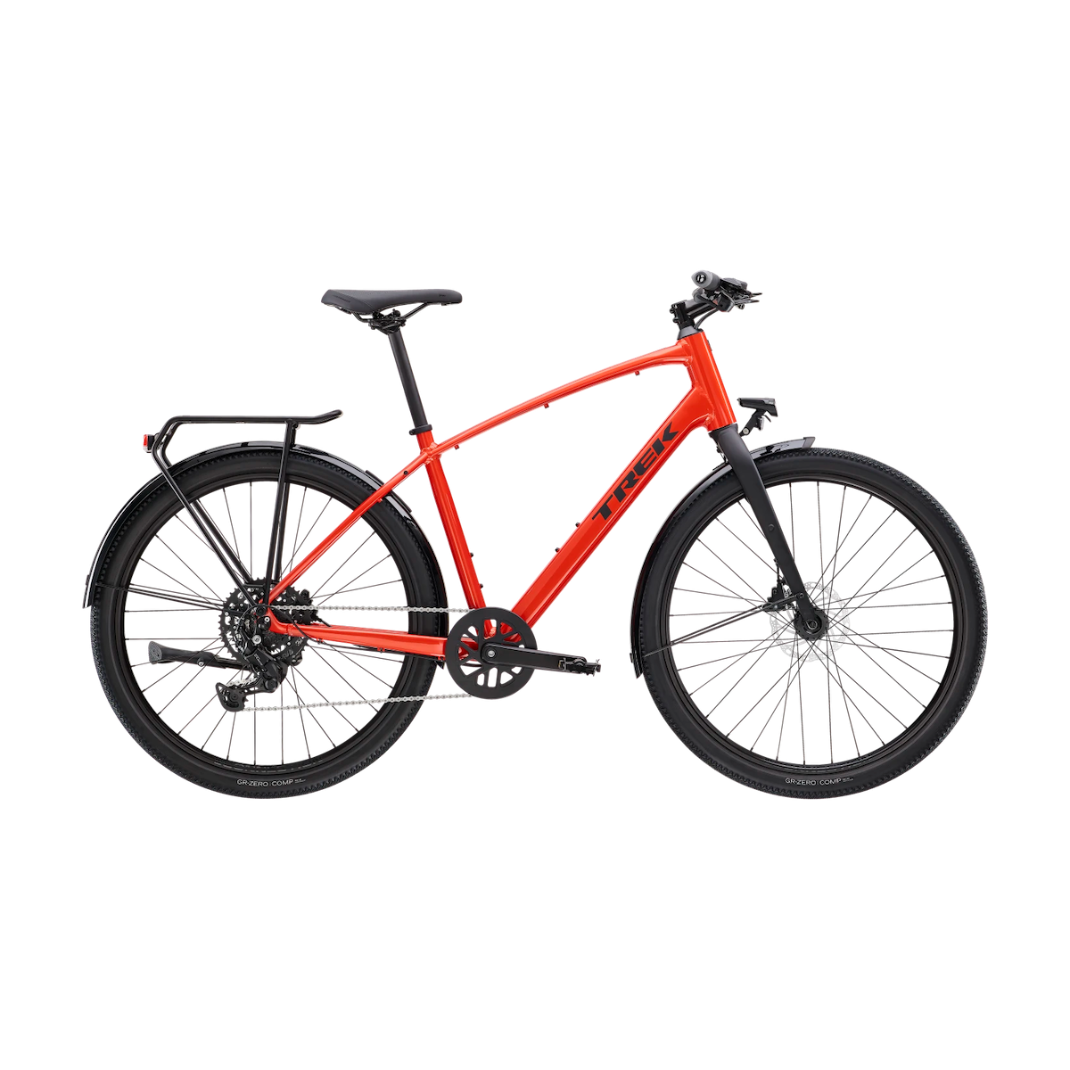 TREK DUAL SPORT 2 EQUIPPED GEN 5 velosipēds - sarkans 2024