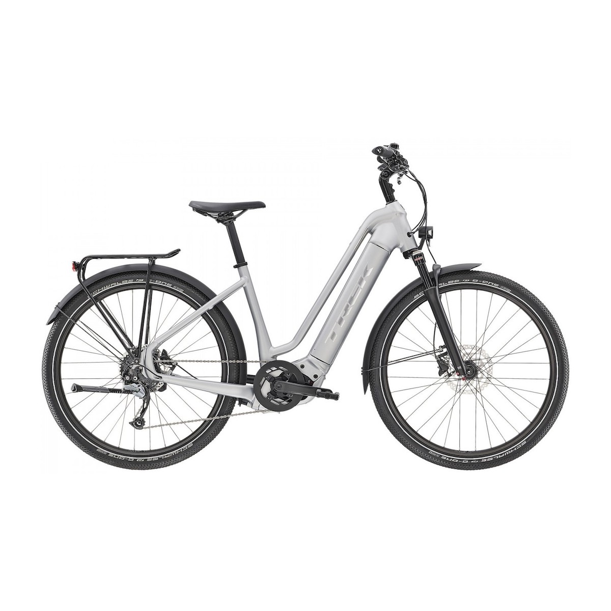 TREK ALLANT+ 7 LOWSTEP electric bicycle - silver 2022
