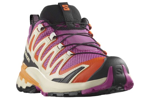SALOMON XA PRO 3D V9 W trail running shoes - white/pink/orange