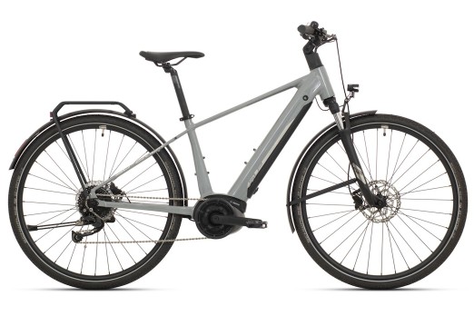 SUPERIOR EXR 6050 B TOURING electric bicycle - gloss gray/chrome silver 2022