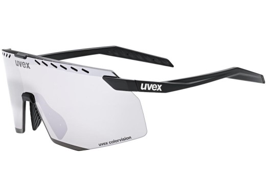 UVEX PACE STAGE CV sunglasses - black matt/silver