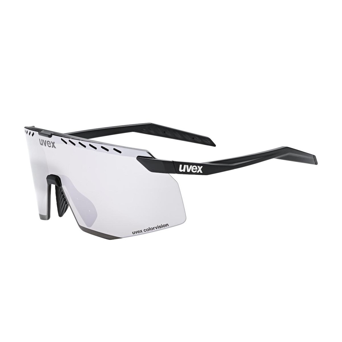 UVEX PACE STAGE CV sunglasses - black matt/silver