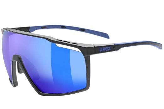 UVEX MTN PERFORM sunglasses - black/blue