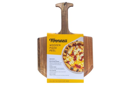 FORNEZA wooden pizza peel & serving board