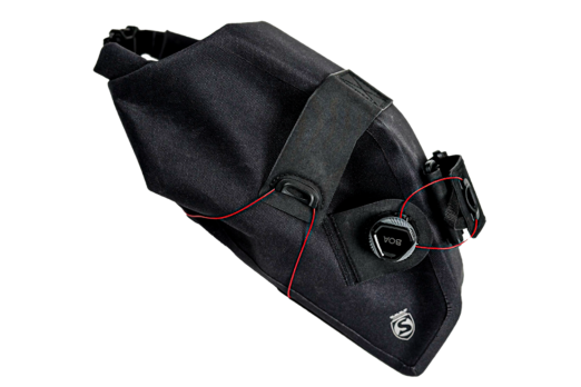 SILCA GRINTA ROLL TOP BAG saddle bag - black 2-5L