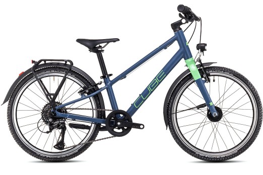 CUBE NUMOVE 240 bērnu velosipēds - zils/zaļš 2024