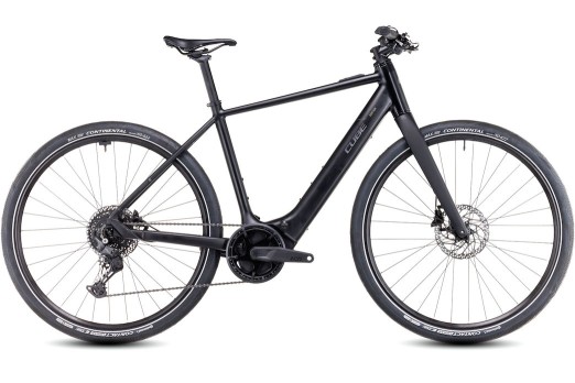CUBE EDITOR HYBRID PRO 400X elektro velosipēds - melns 2024