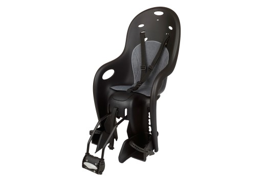 DIEFFE BIKEY RELAX RECLINABLE FRAME MOUNTING child seat - black/grey