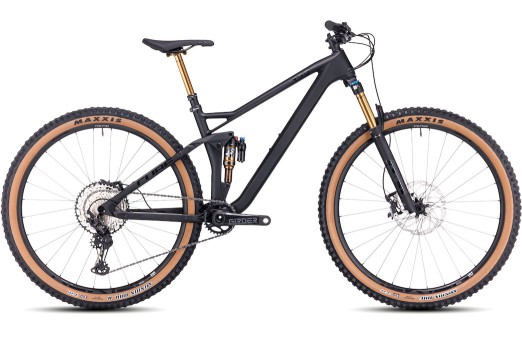 CUBE STEREO ONE22 HPC EX kalnu velosipēds - carbon/black 2024
