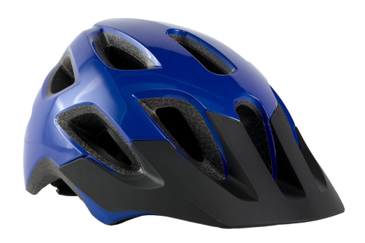 BONTRAGER TYRO YOUTH helmet - black/alpine blue