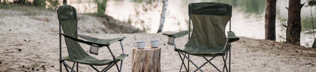 Camping chairs and tables